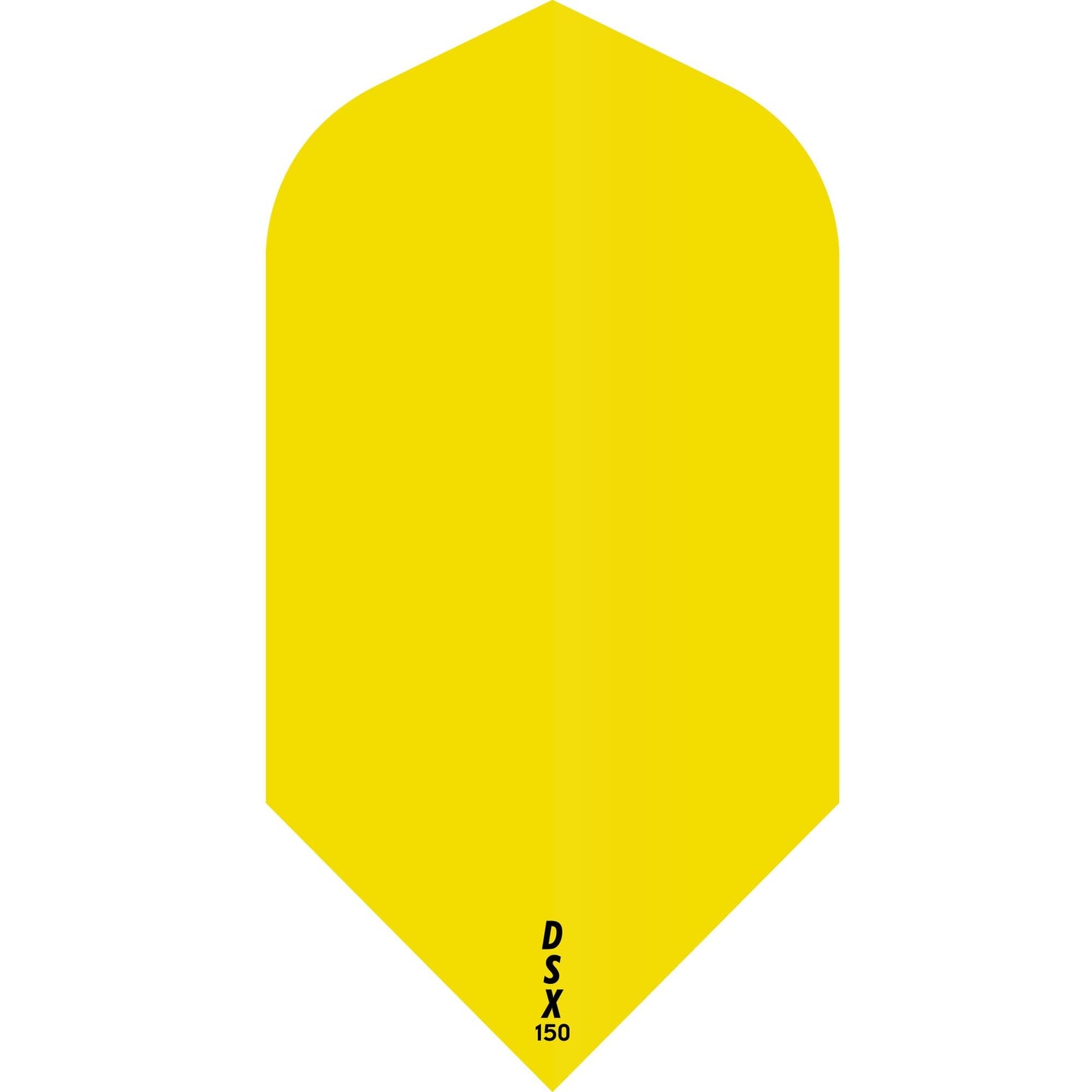 Designa DSX150 Dart Flights - Slim Yellow