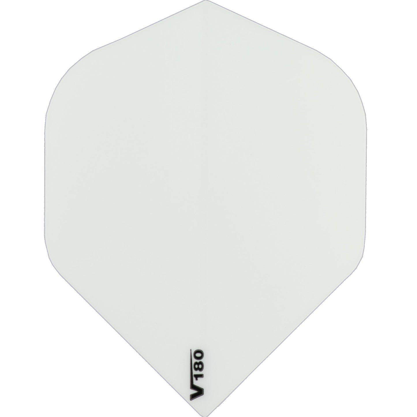 Dart Flights - V180 Solid - Plain - Std White