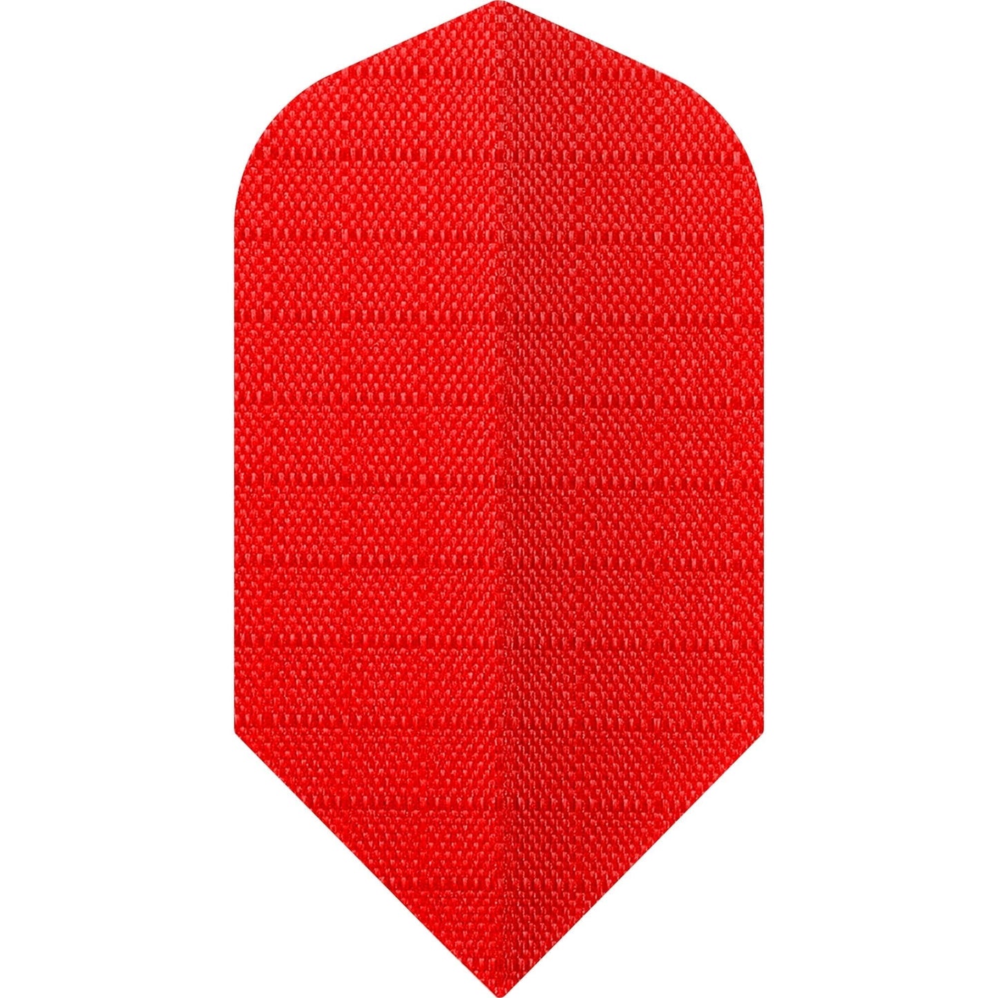 *Designa Dart Flights - Fabric Rip Stop Nylon - Longlife - Slim Red