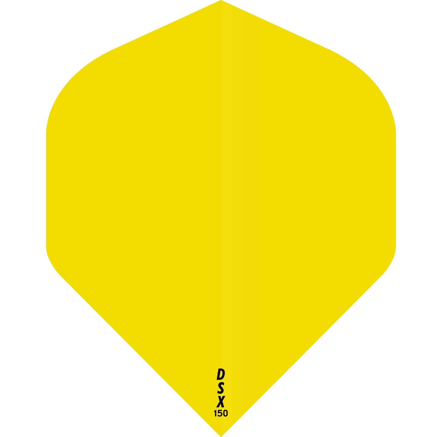 Designa DSX150 Dart Flights - No2 - Std Yellow