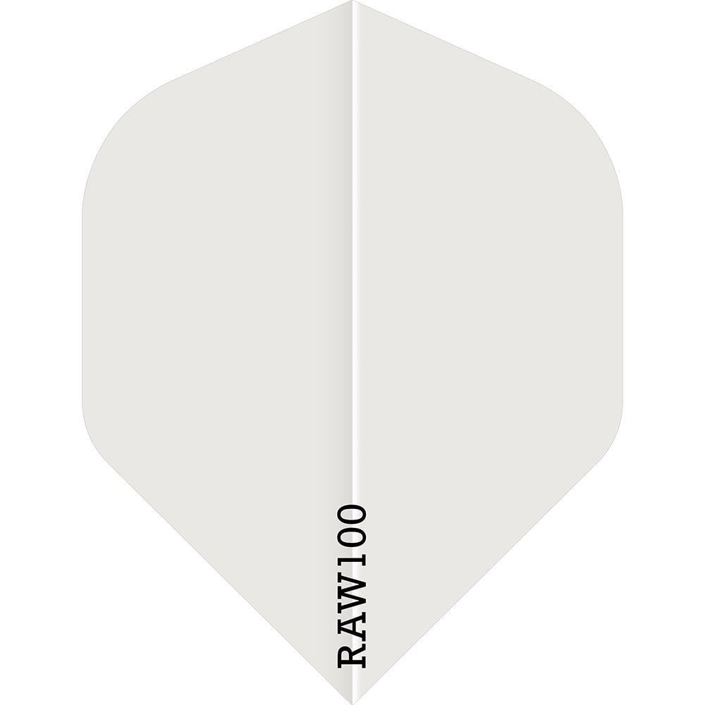 *Dart Flights - Raw 100 - 100 Micron - Std - Plain White