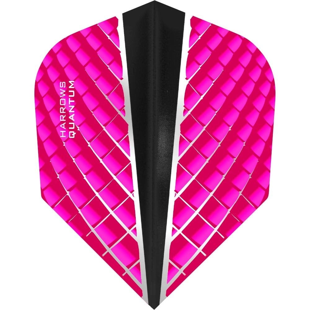 Harrows Quantum X Dart Flights - 100 Micron - Std Pink