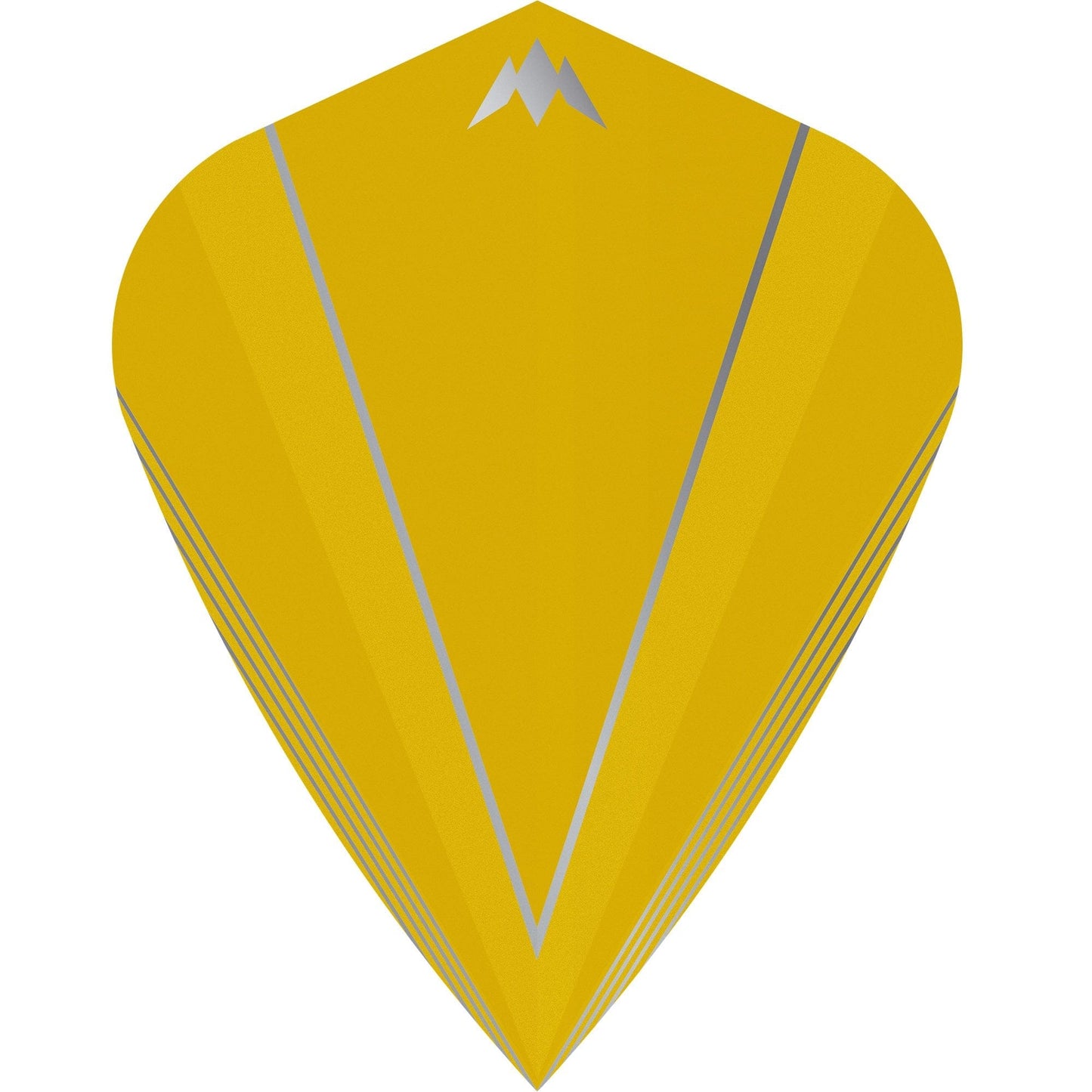 Mission Shades Dart Flights - 100 Micron - Kite Yellow