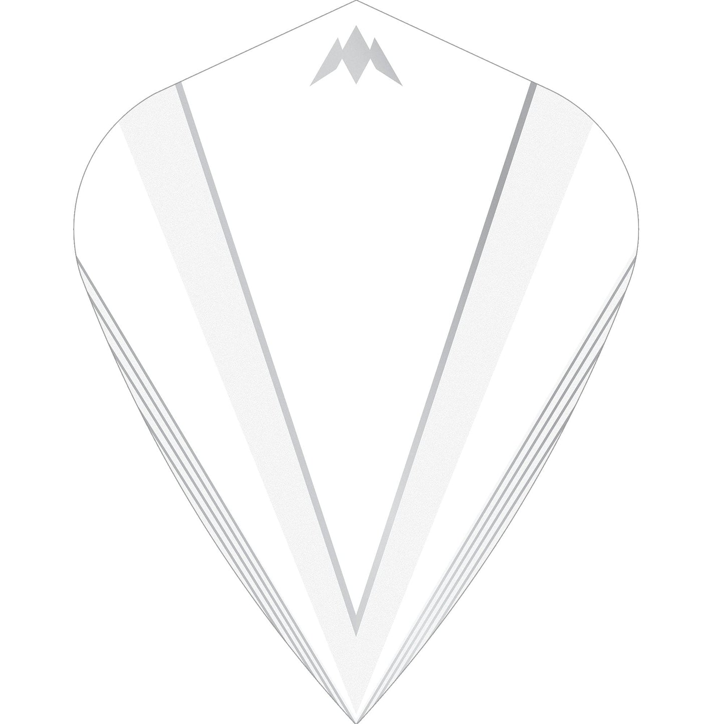 Mission Shades Dart Flights - 100 Micron - Kite White