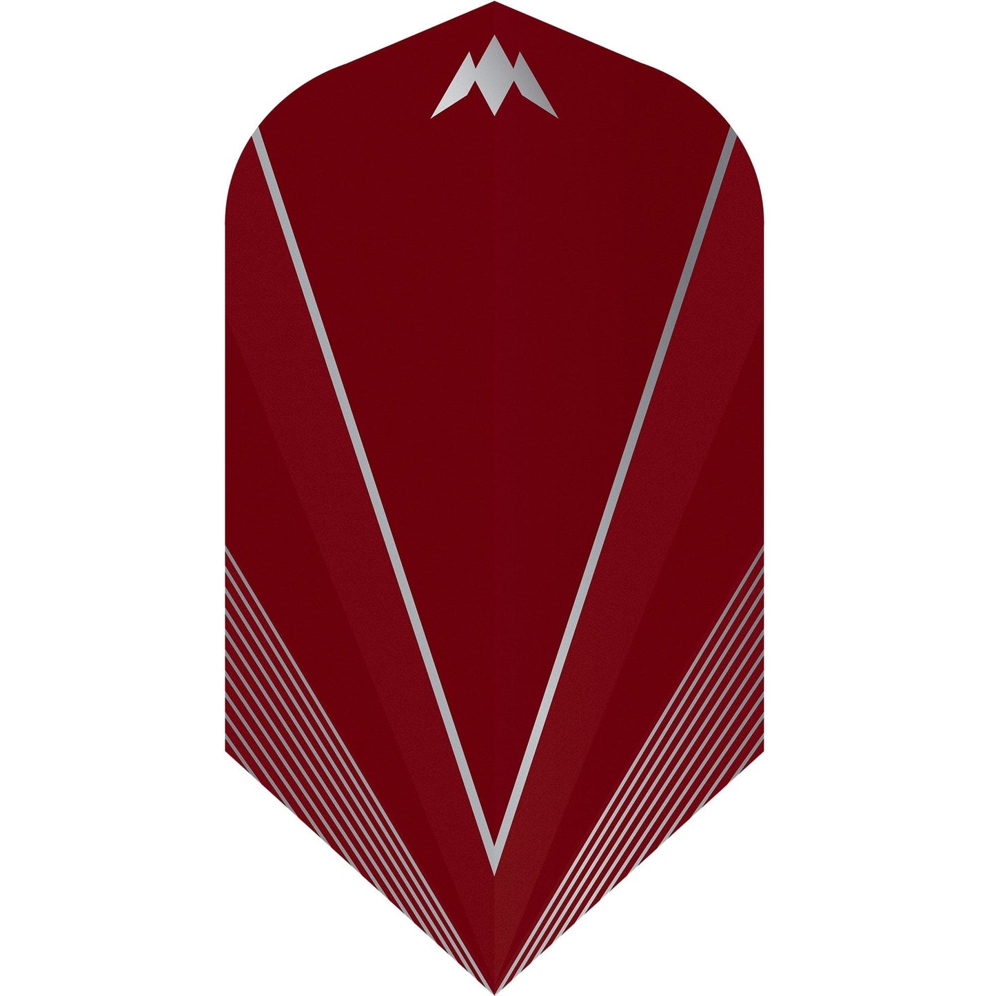 Mission Shades Dart Flights - 100 Micron - Slim Red