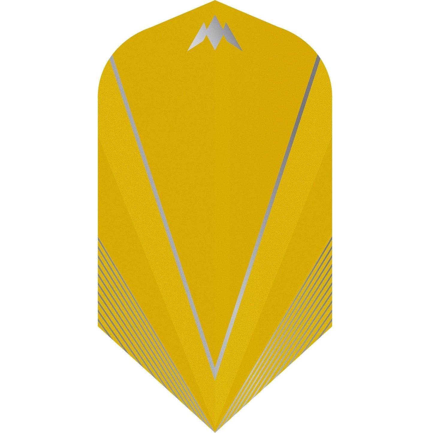 Mission Shades Dart Flights - 100 Micron - Slim Yellow