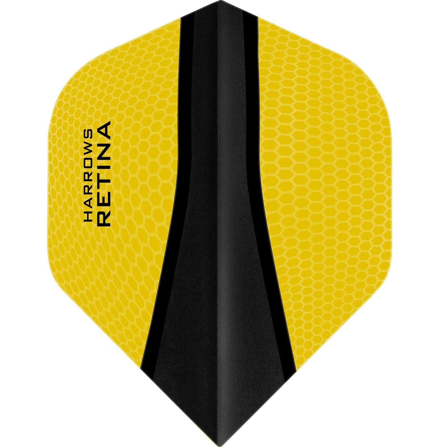 Harrows Retina-X Dart Flights - No2 - Std Yellow