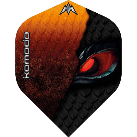 Mission Solo Dart Flights - 100 Micron - No2 - Std - Komodo