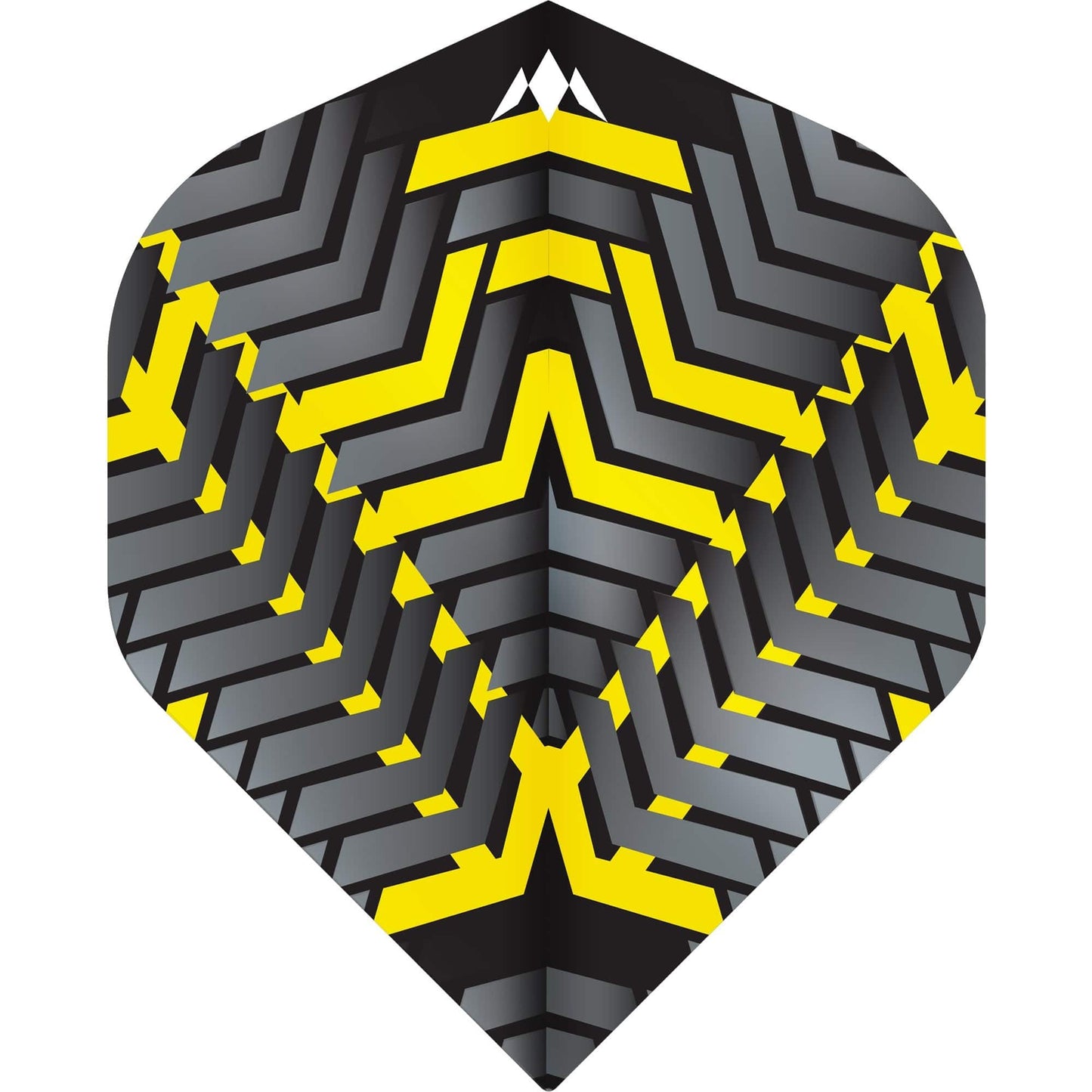 Mission Vex Dart Flights - 100 Micron - No2 Yellow