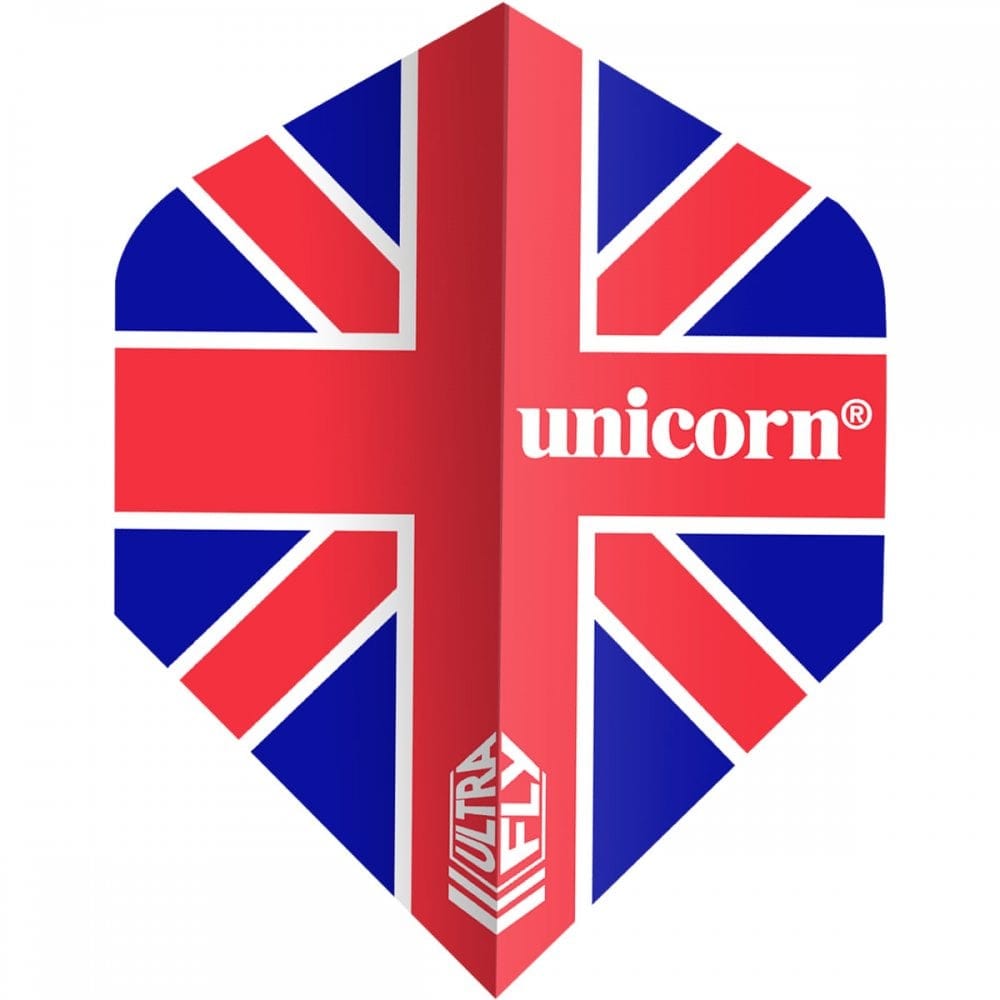 Unicorn Ultrafly Dart Flights - 100 - Plus Std - Union Jack