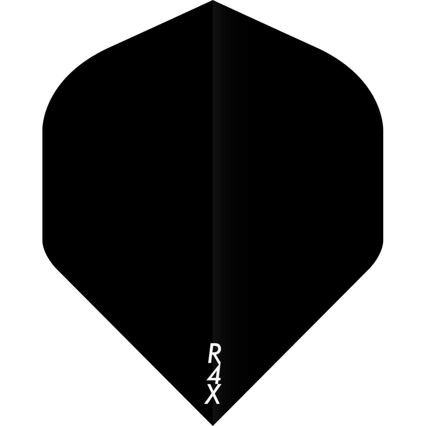 Ruthless R4X - Solid - Dart Flights - 100 Micron - No2 - Std Black
