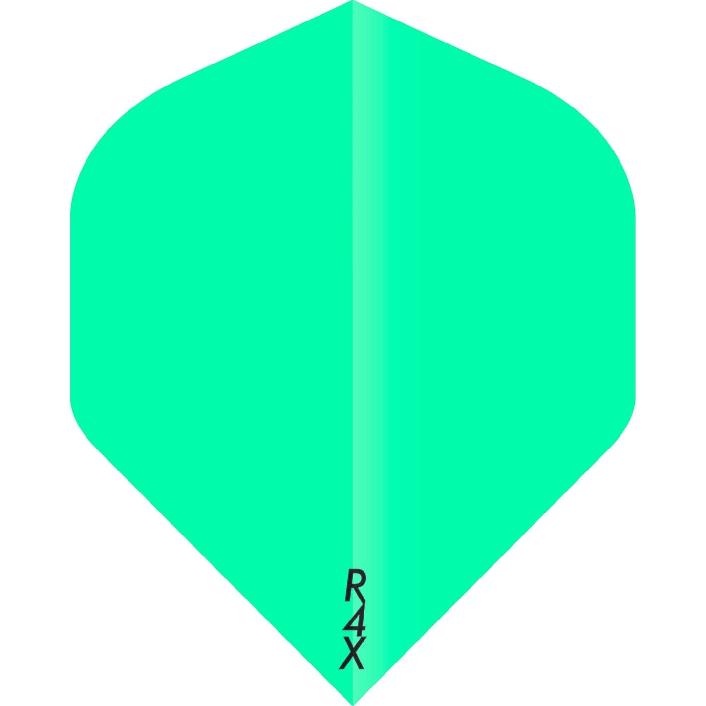 Ruthless R4X - Solid - Dart Flights - 100 Micron - No2 - Std Fluro Green