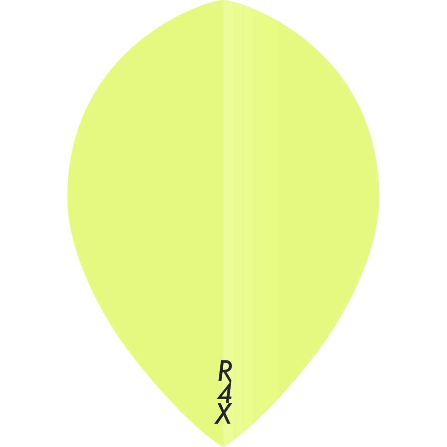 Ruthless R4X - Solid - Dart Flights - 100 Micron -  Pear Fluro Yellow
