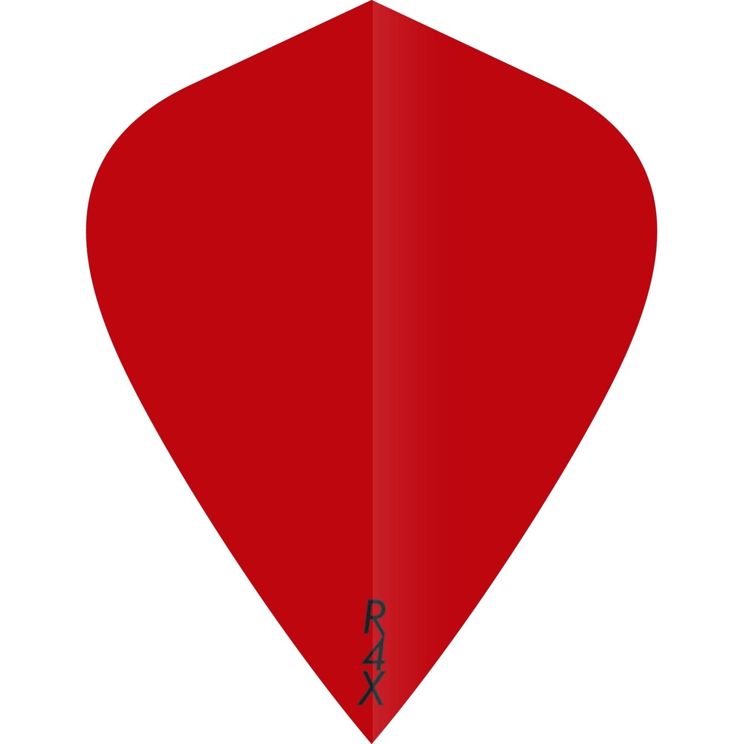 Ruthless R4X - Solid - Dart Flights - 100 Micron - Kite Red
