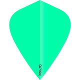 Ruthless R4X - Solid - Dart Flights - 100 Micron - Kite Fluro Green