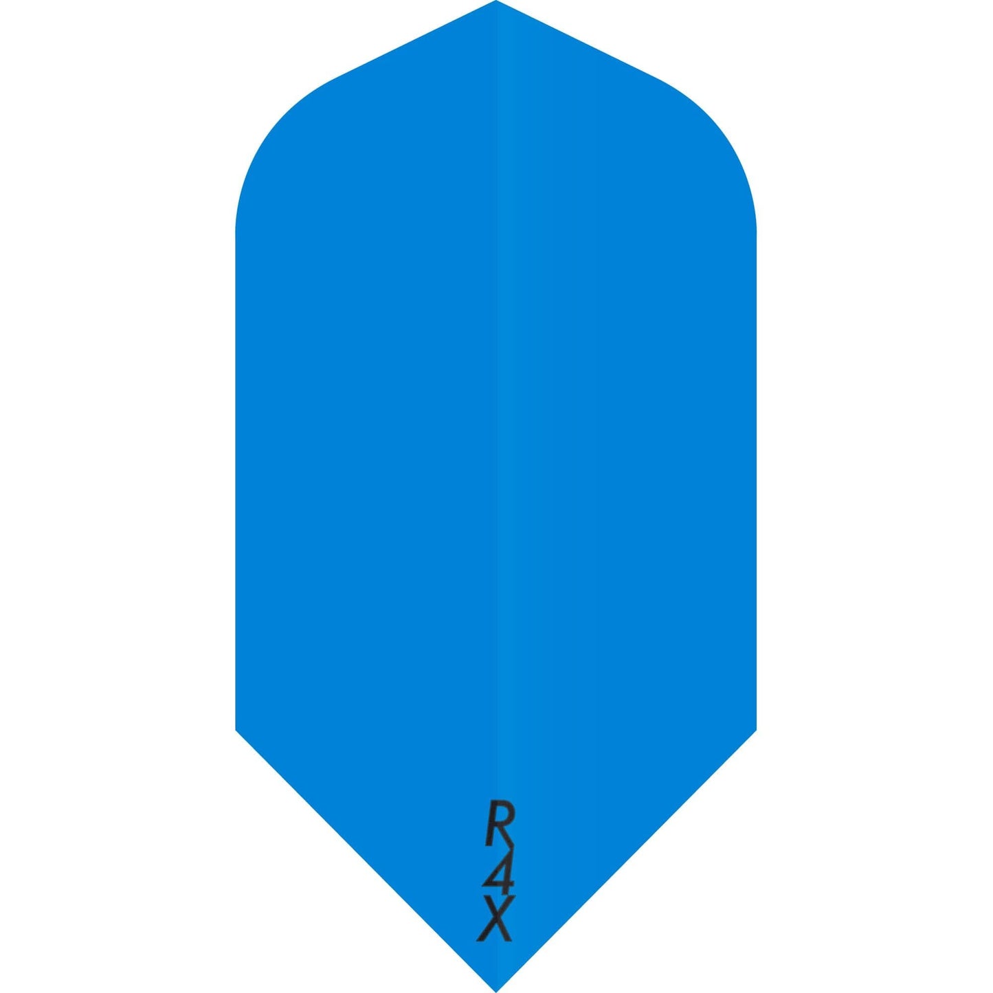 Ruthless R4X - Solid - Dart Flights - 100 Micron - Slim Blue