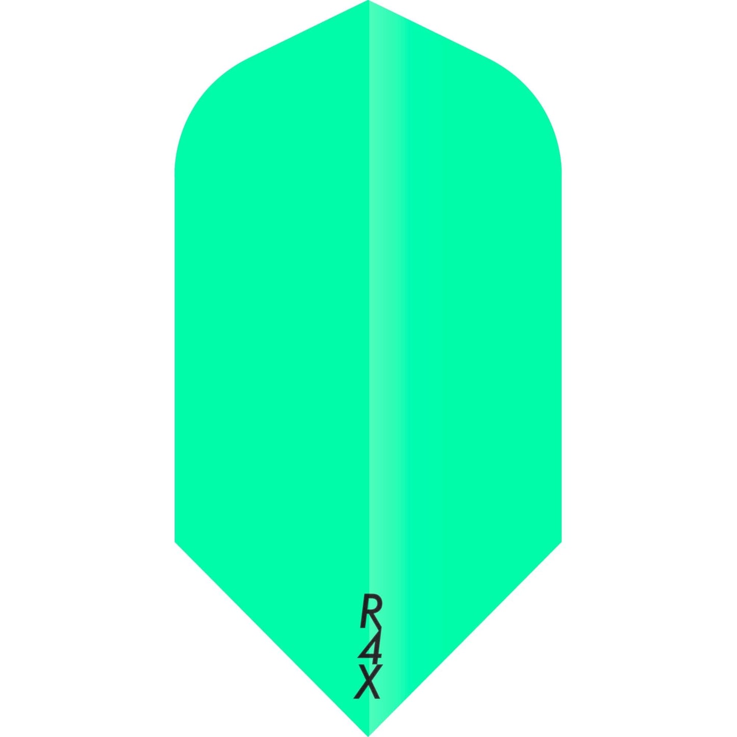 Ruthless R4X - Solid - Dart Flights - 100 Micron - Slim Fluro Green