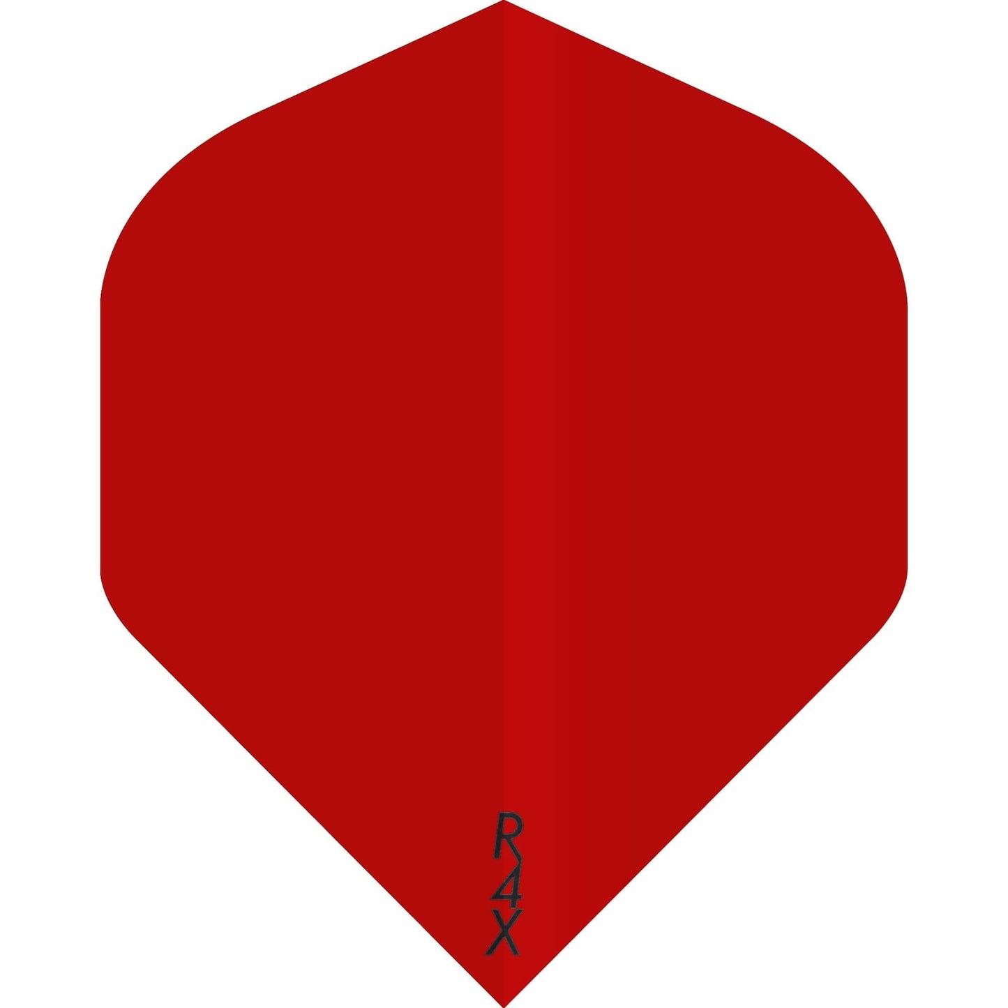 Ruthless R4X - Transparent - Dart Flights - 100 Micron - No2 - Std Red