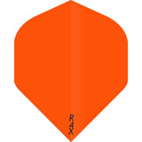 Ruthless R4X - Transparent - Dart Flights - 100 Micron - No2 - Std Orange