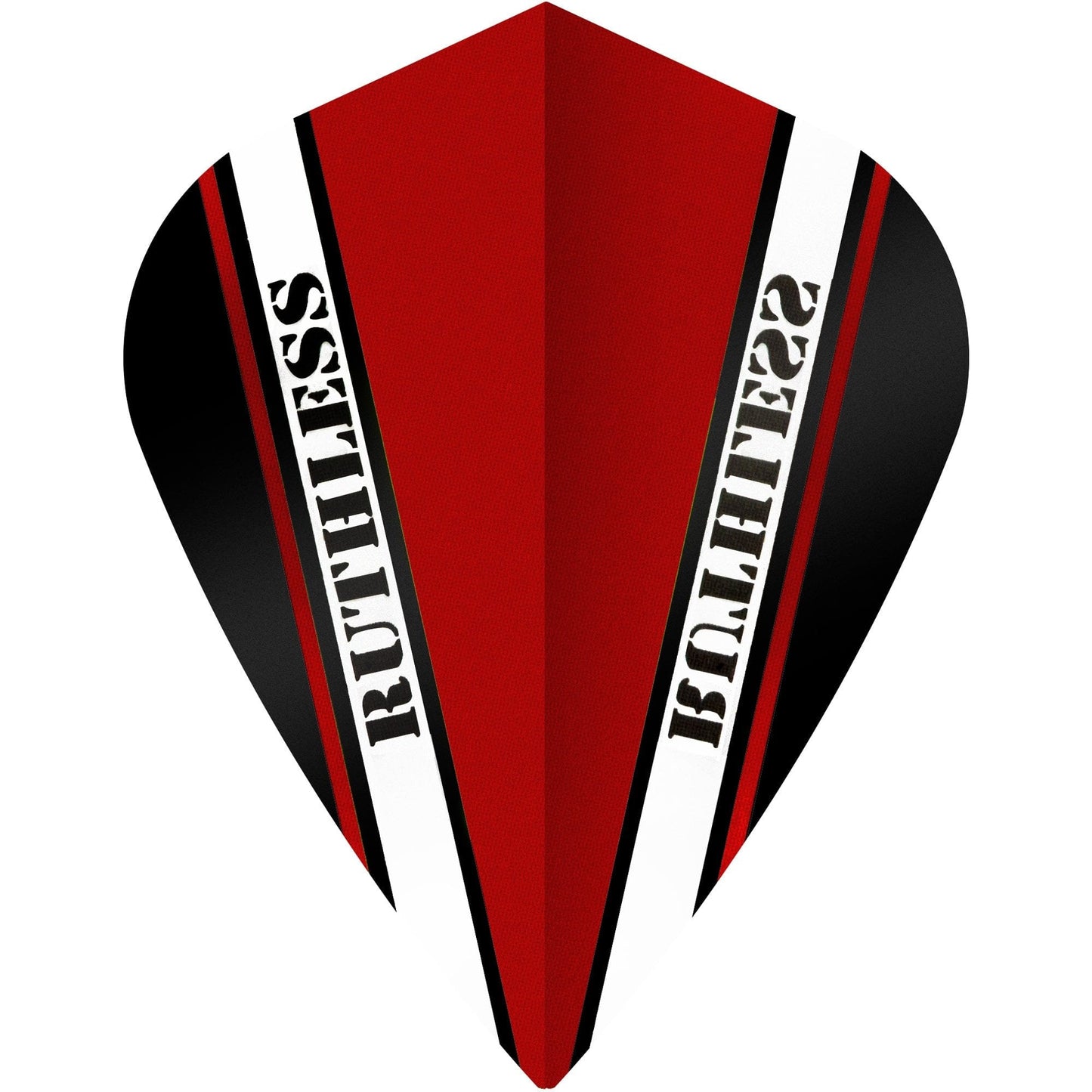 Ruthless - V100 Pro - Dart Flights - 100 Micron - Kite Red