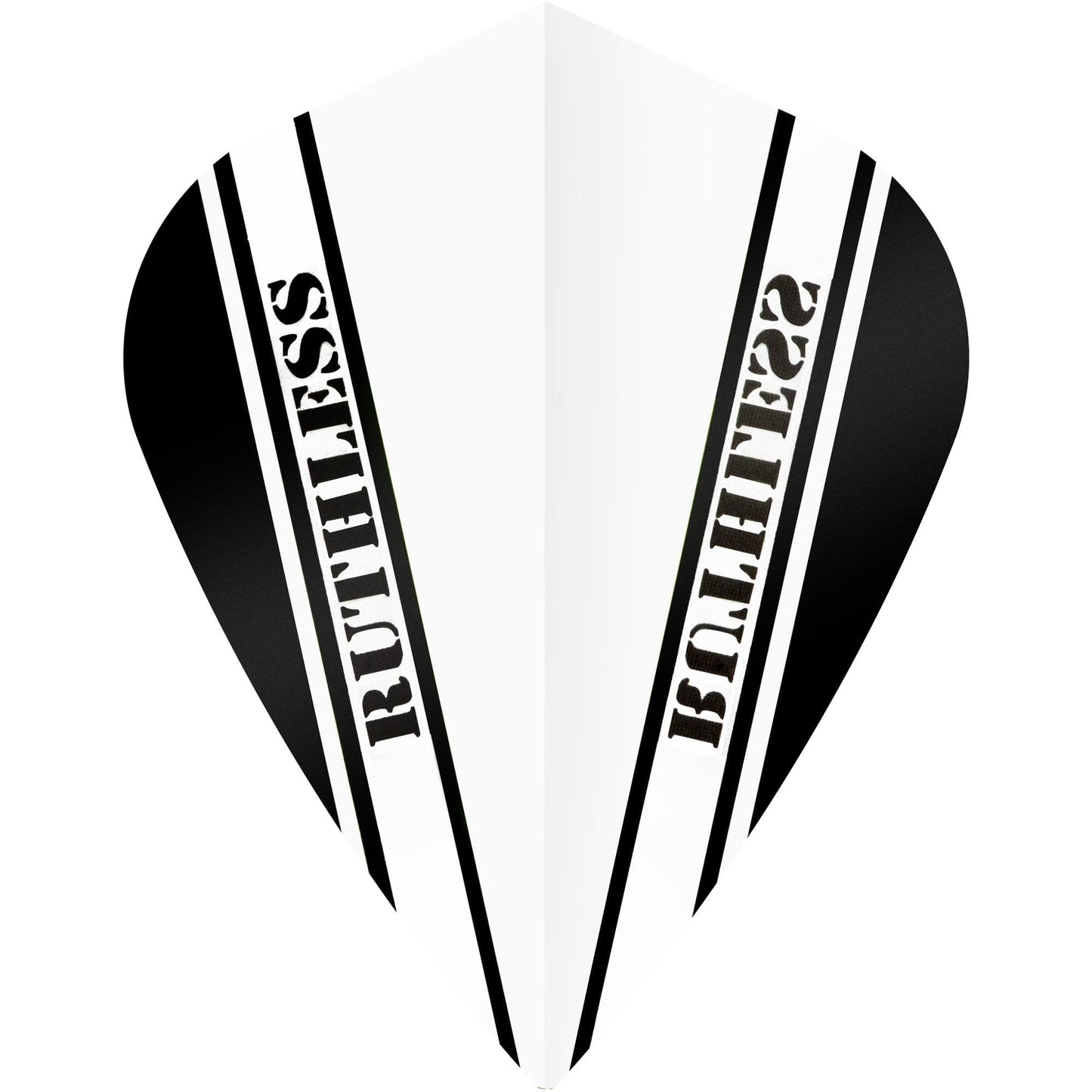 Ruthless - V100 Pro - Dart Flights - 100 Micron - Kite White