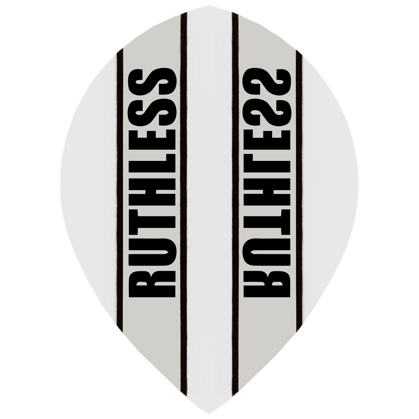 Ruthless - Clear Panel - Dart Flights - 100 Micron - Pear Clear