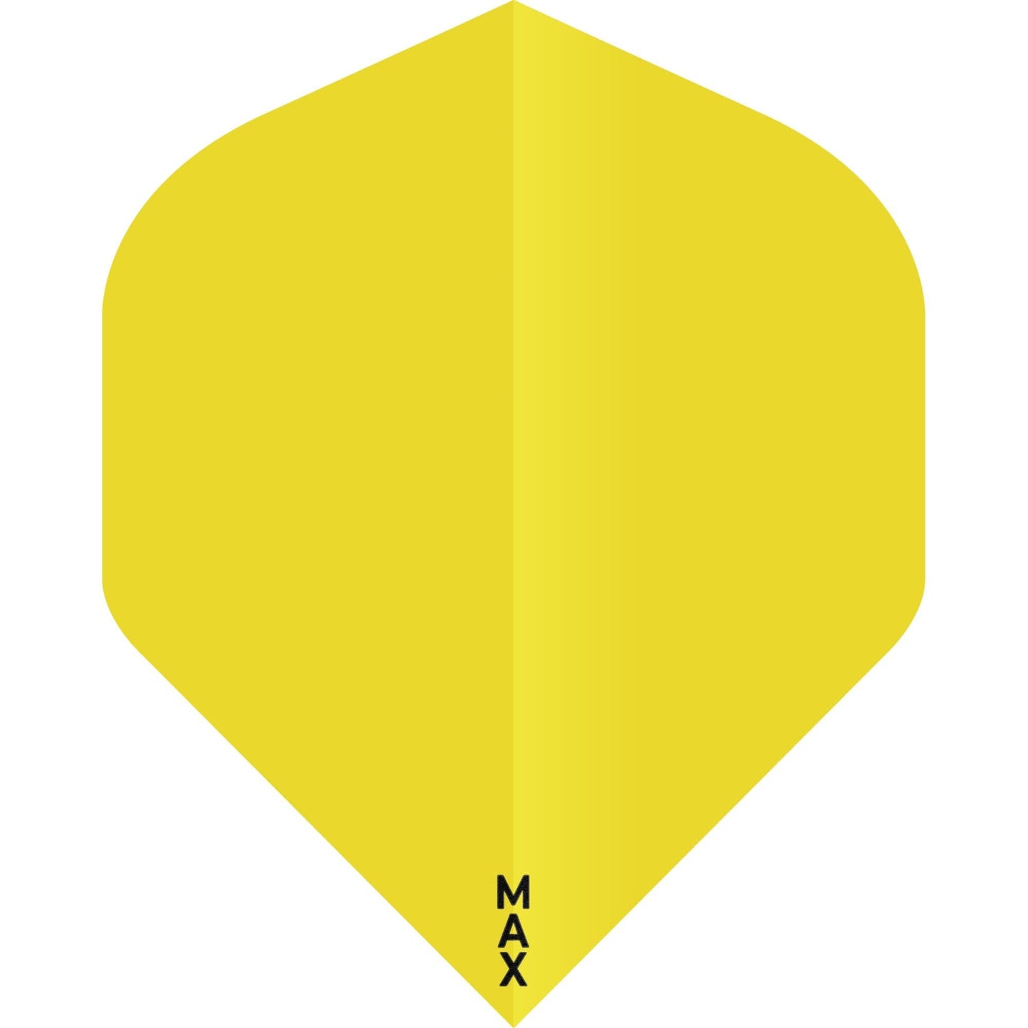 McCoy Power Max Dart Flights - 150 Micron - No2 - Std - Solid Yellow