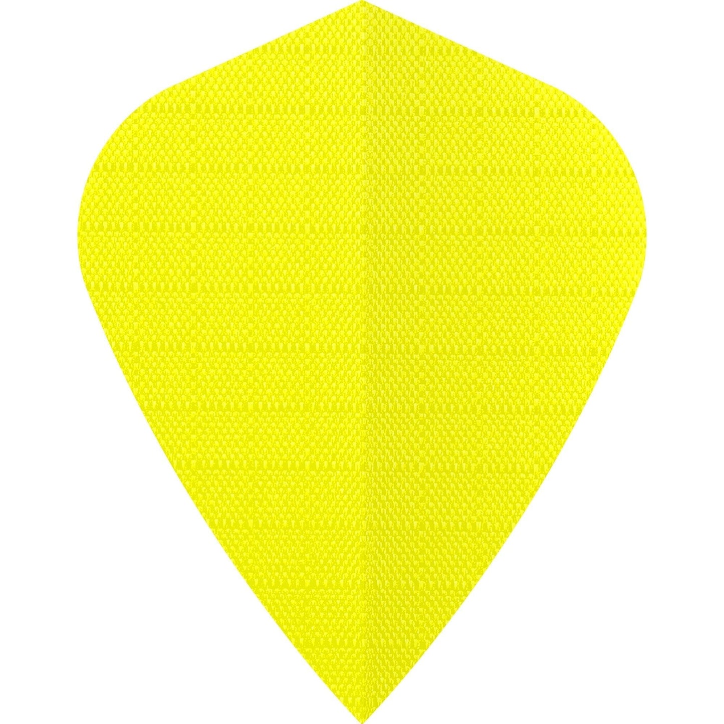 *Designa Dart Flights - Fabric Rip Stop Nylon - Longlife - Kite Fluro Yellow