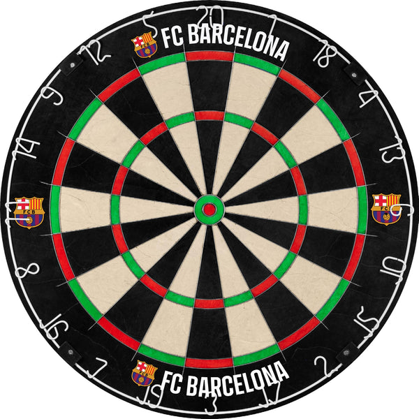 FC Barcelona - Official Licensed BARÇA - Professional Dartboard - Crest with Name