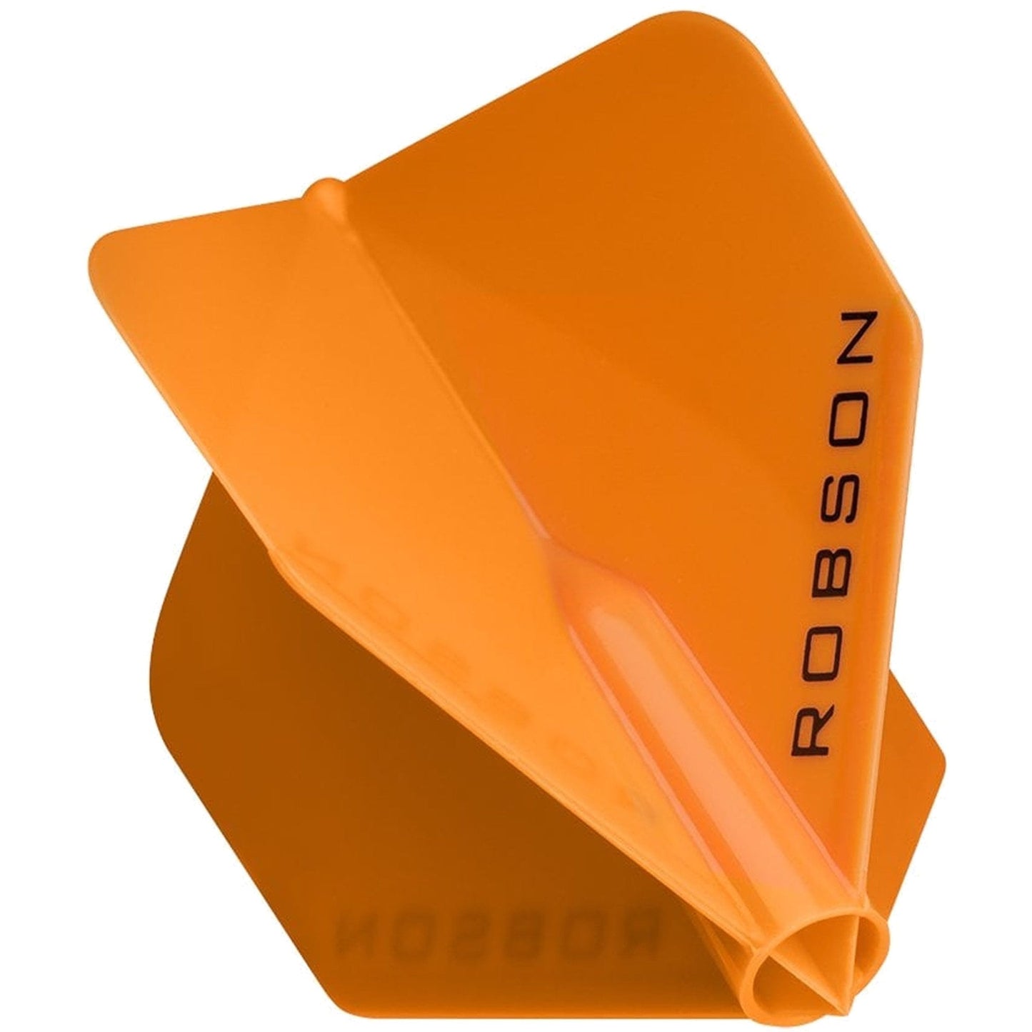 Robson Plus Dart Flights - for all shafts - Std No2 Orange