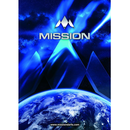 Mission Darts - Poster - A3 - 420mm x 297mm - Earth