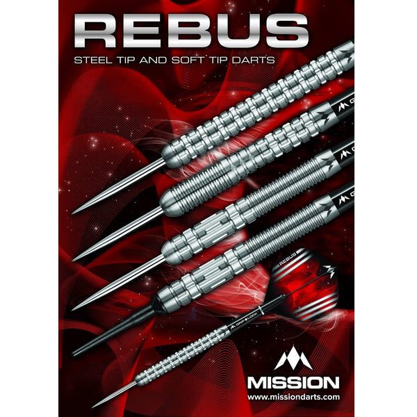 *Mission Darts - Poster - A3 - 420mm x 297mm - Rebus