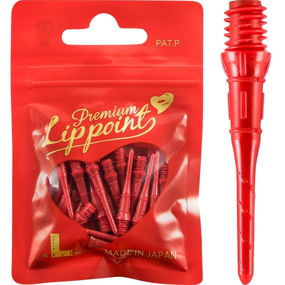 L-Style Premium LipPoint - Spare Tips - Lip Points - 2ba - Pack 30 Red