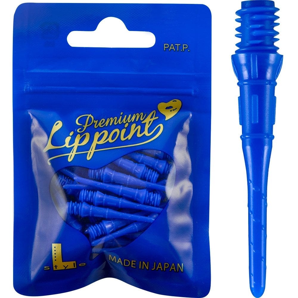 L-Style Premium LipPoint - Spare Tips - Lip Points - 2ba - Pack 30 Blue