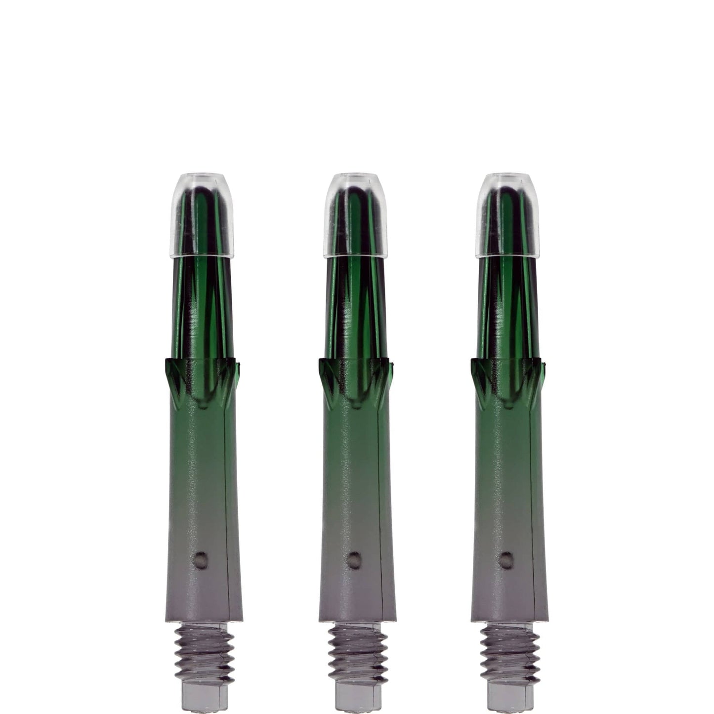 L-Style - L-Shafts Gradient - N9 - Locked Straight - Black & Green L Style 190 33mm Short