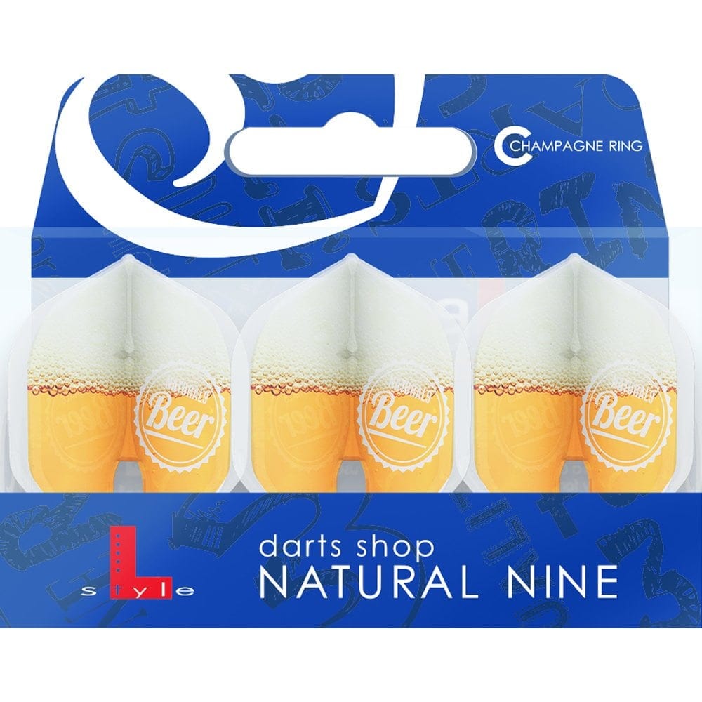 L-Style - N9 L-Flight Pro - Champagne Ring - Std - Love Beer - White