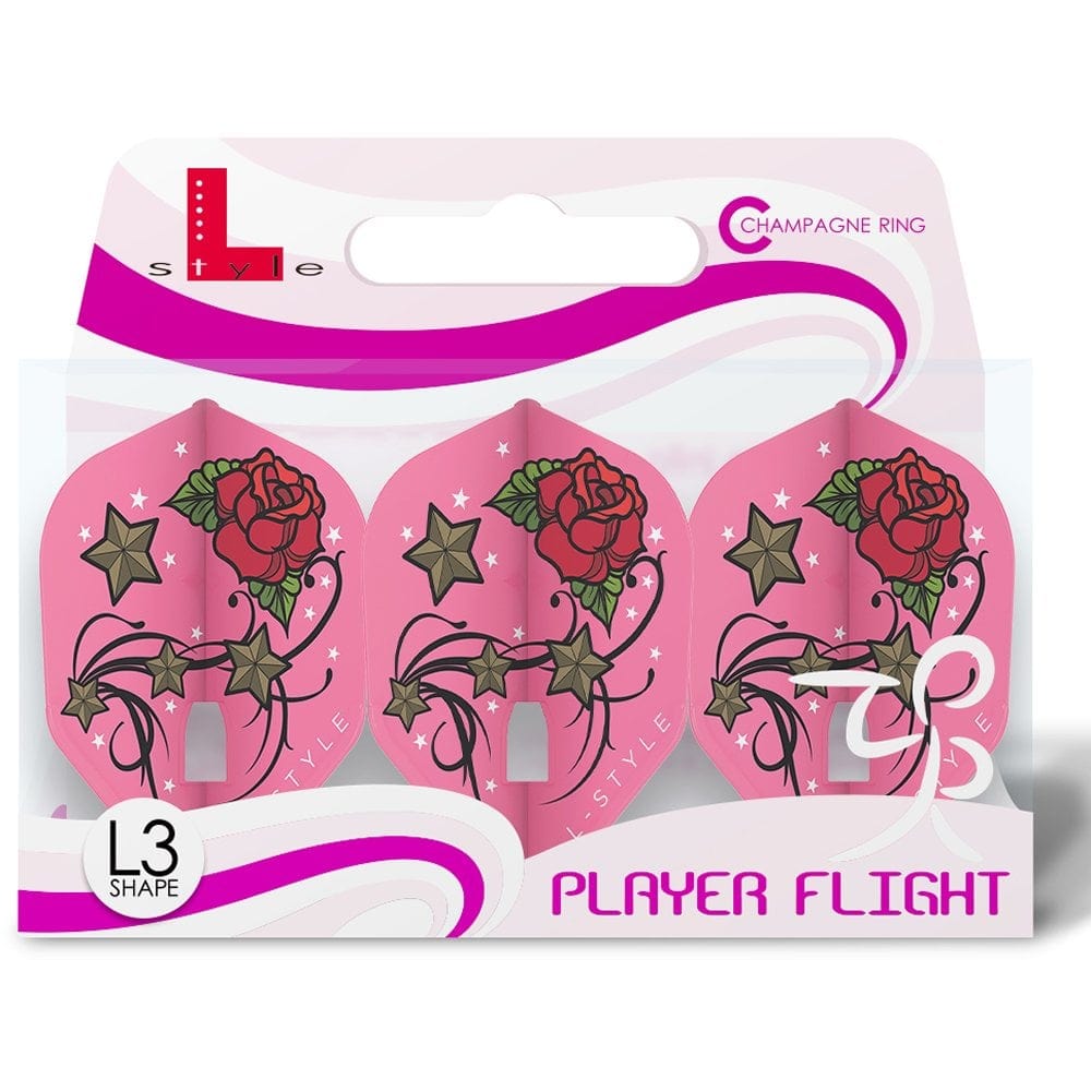 L-Style - L-Flight Pro - Champagne Ring - L3 Shape - Lisa Ashton - V2 - Hot Pink