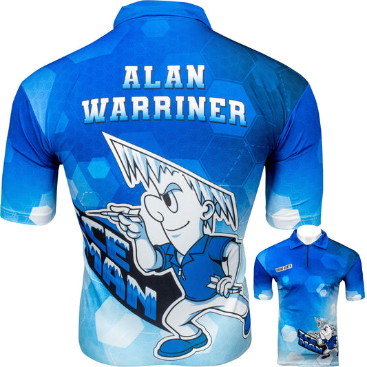 Legend Darts - Alan Warriner - Dart Shirt - Iceman - Small to 5XL Small