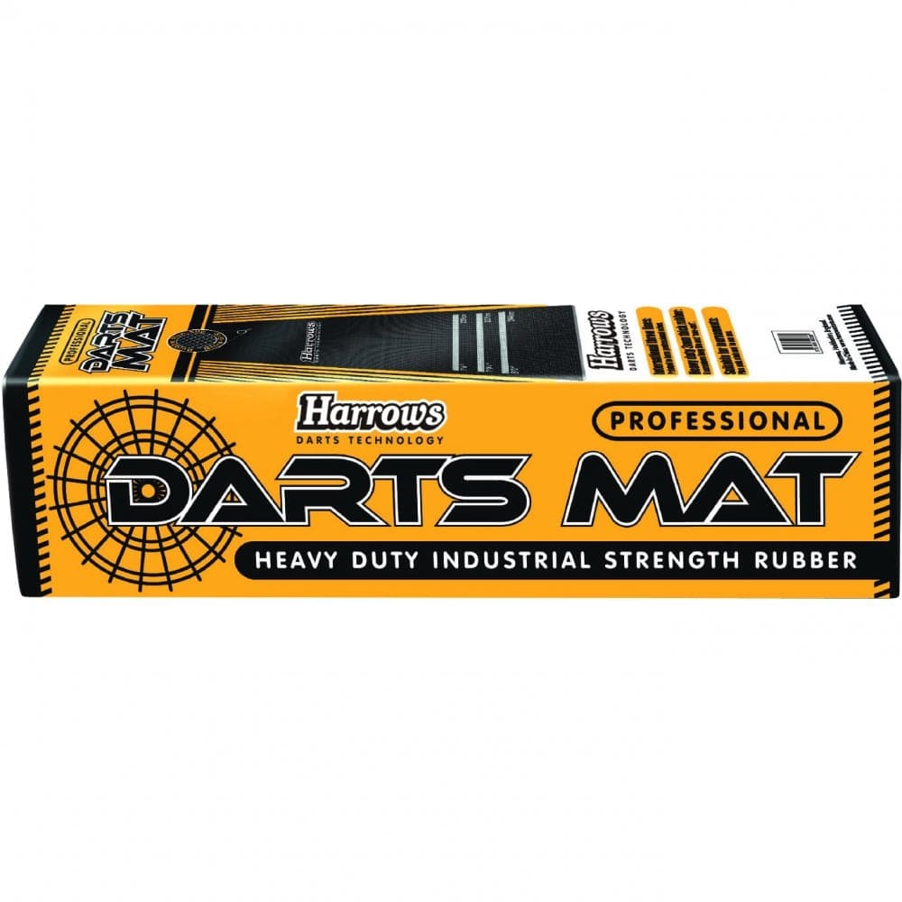 Harrows Darts Mat - Professional - 10kg - Heavy Duty Rubber Dart Mat