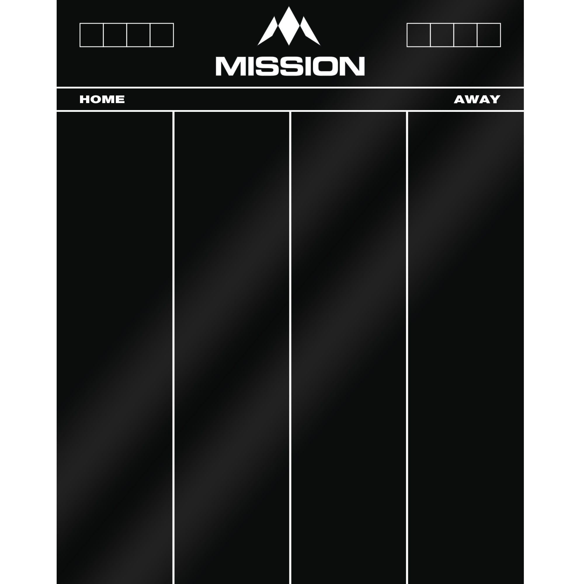 Mission Marker Boards – Drywipe Scoreboard – Blackboard – 501