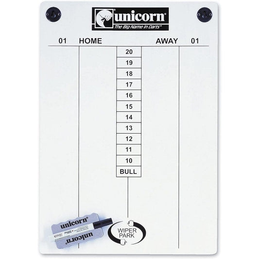 Unicorn Marker Board - Dry Wipe - 57cm x 40cm - Whiteboard Kit
