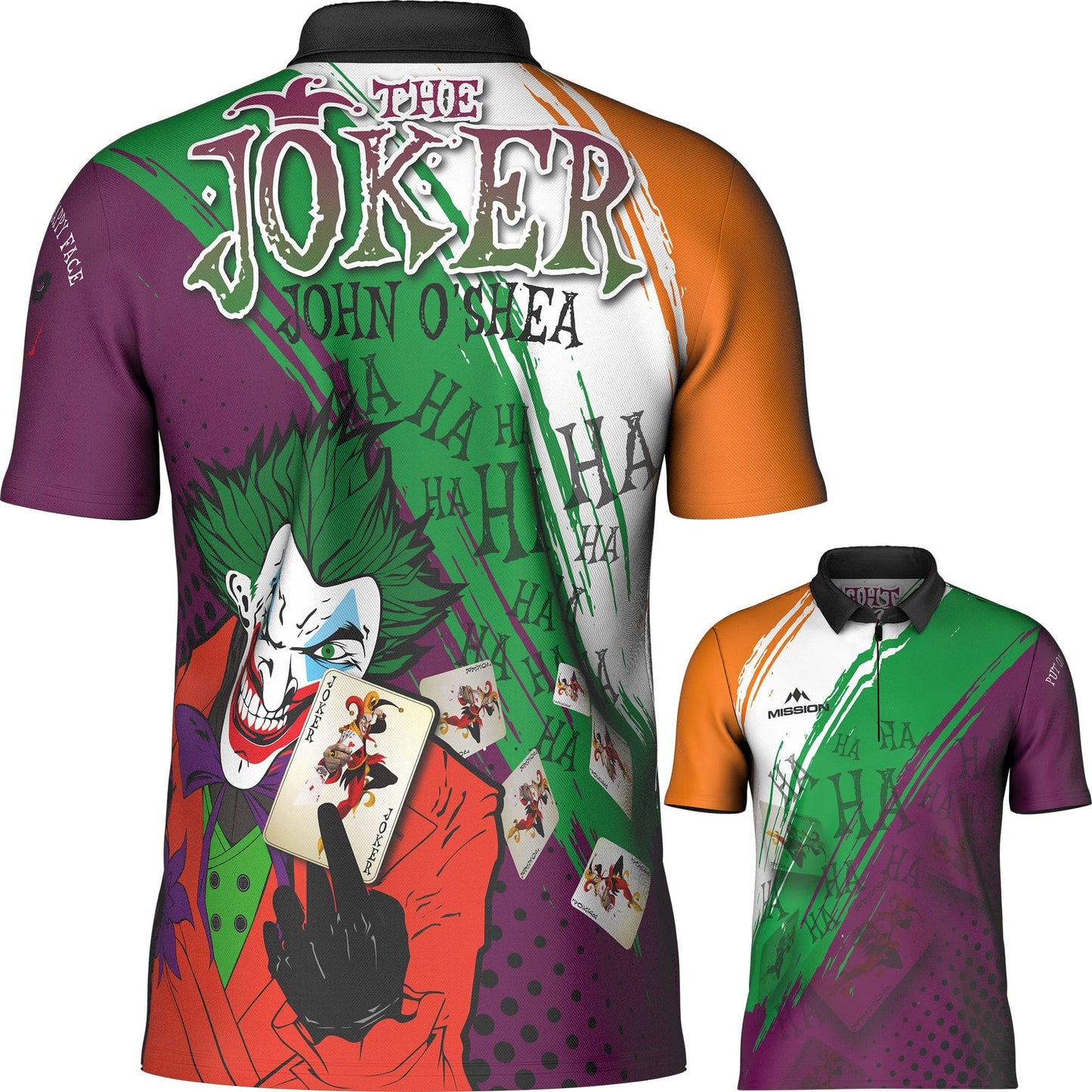 *Mission Player Dart Shirt - John O Shea - The Joker