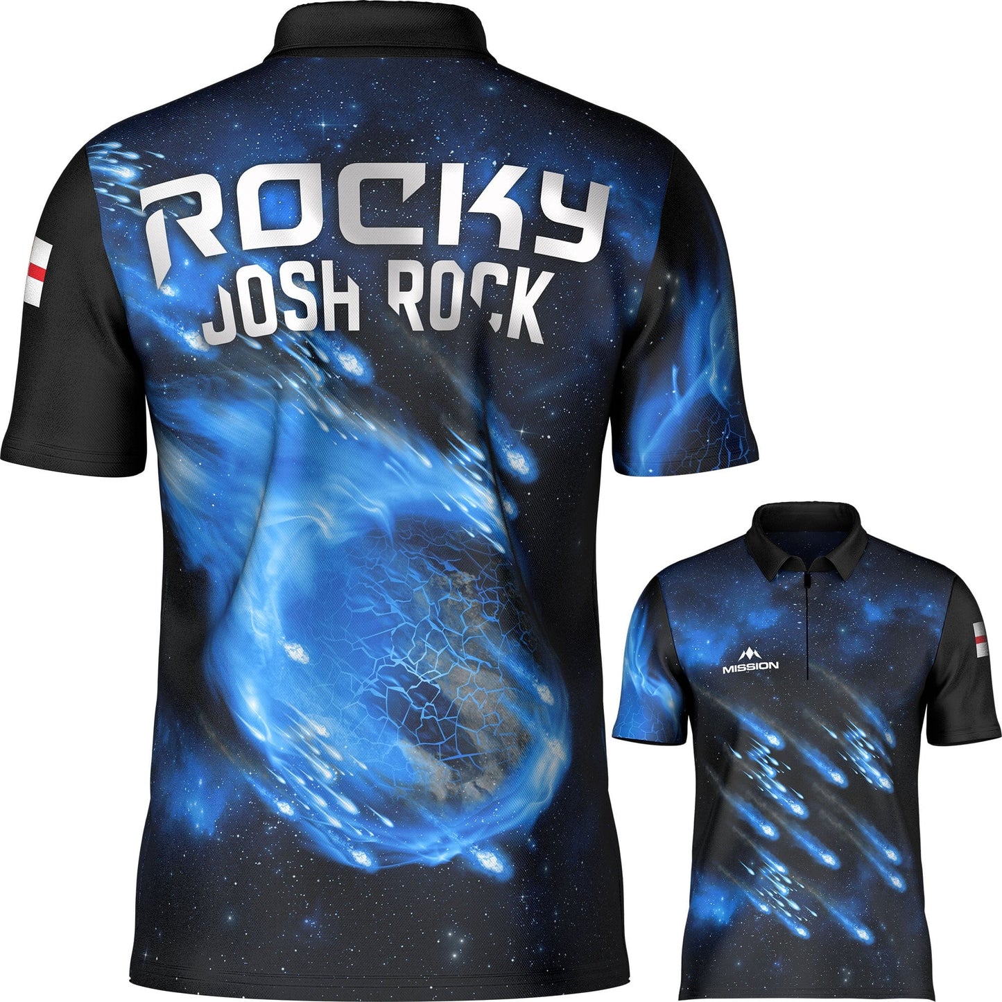 Mission Player Dart Shirt - Josh Rock - Rocky Medium