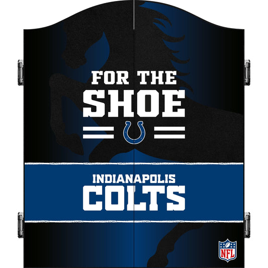 NFL - Dartboard Cabinet - Official Licensed - Indianapolis Colts