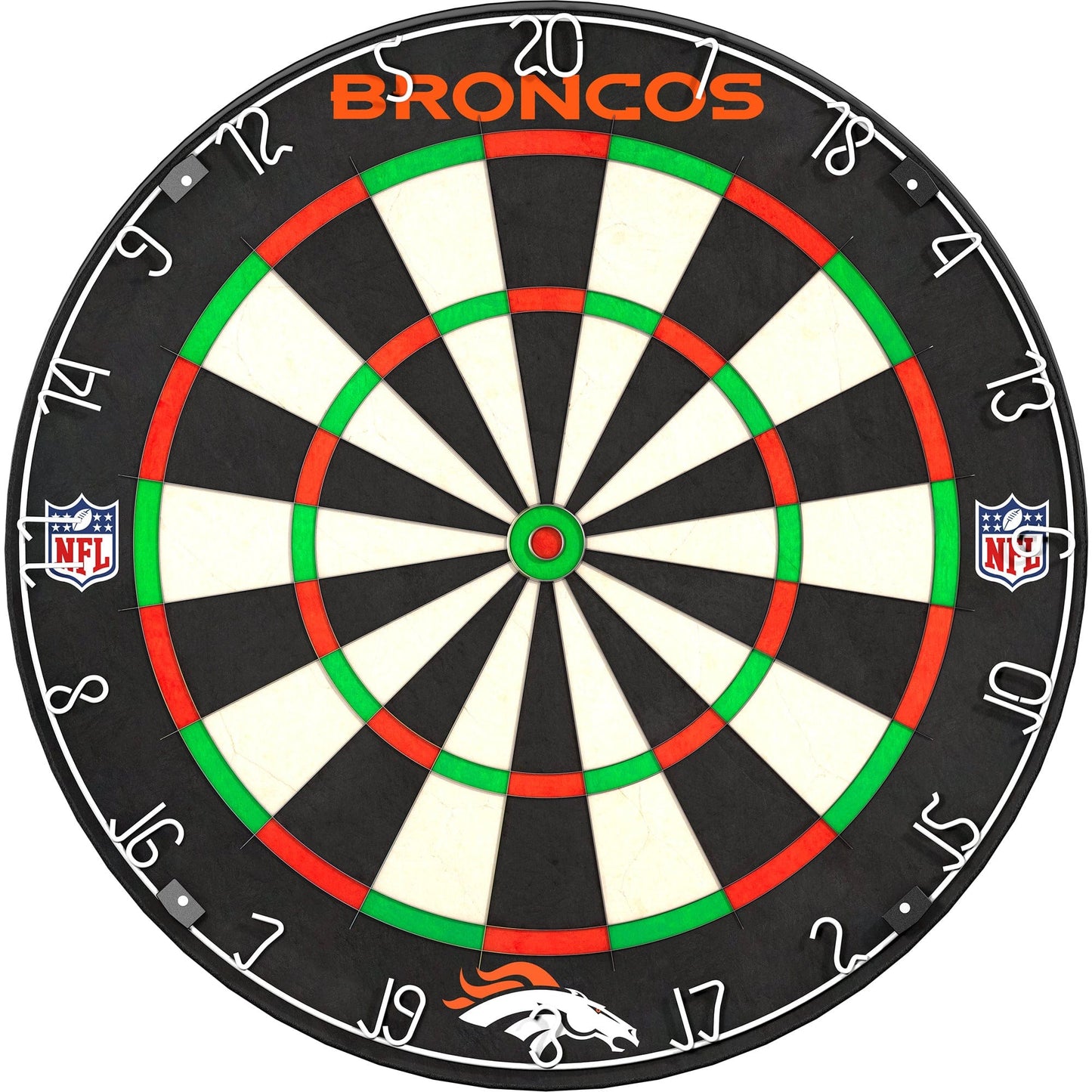NFL - Professional Dartboard - Official Licensed - Denver Broncos