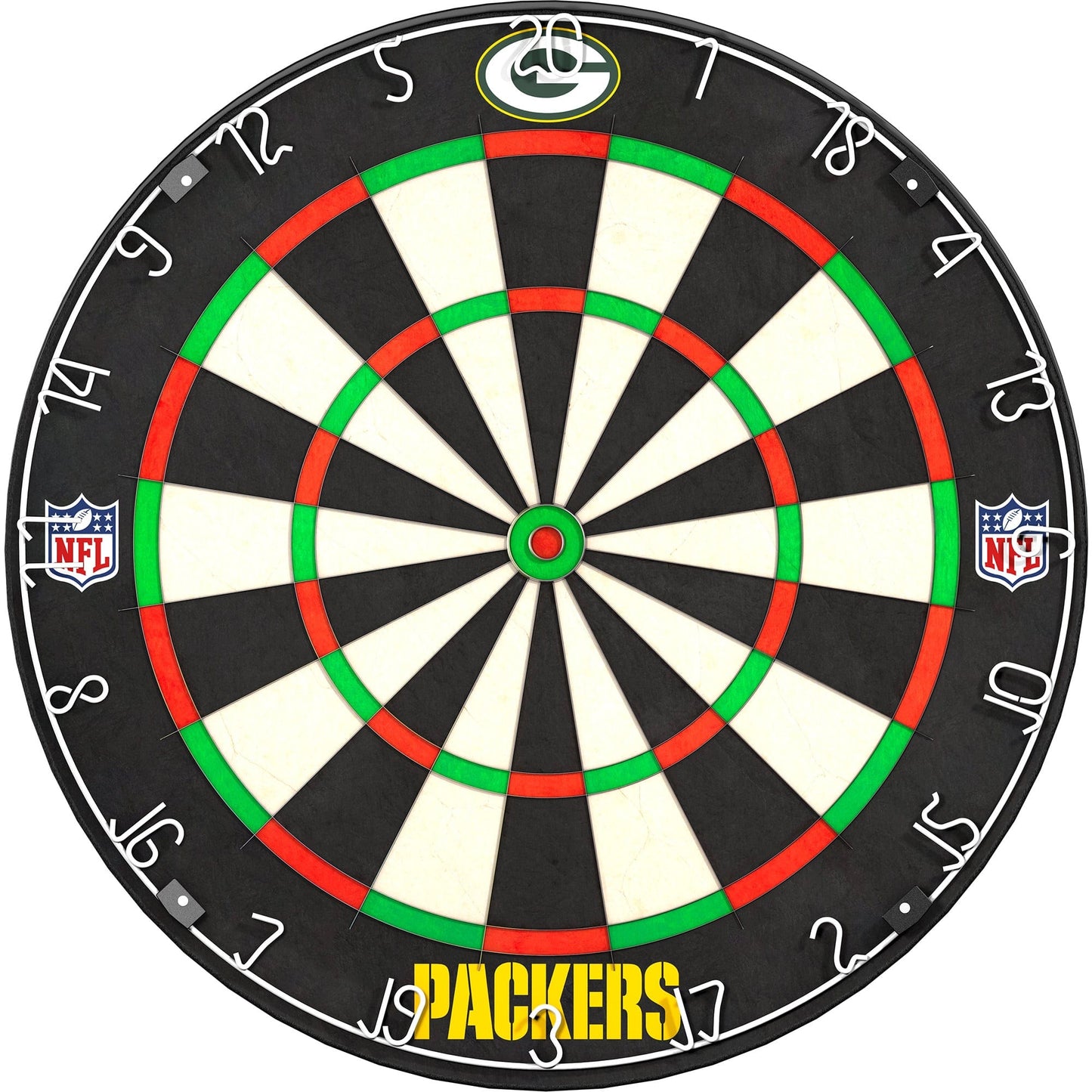 NFL - Professional Dartboard - Official Licensed - Green Bay Packers