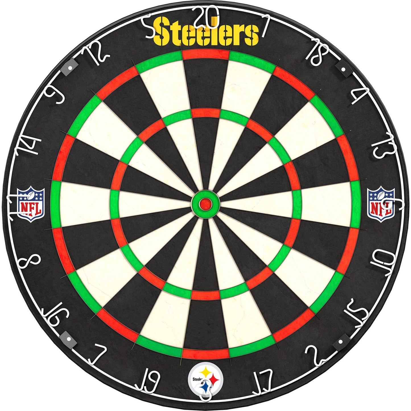 NFL - Professional Dartboard - Official Licensed - Pittsburgh Steelers