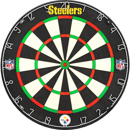 NFL - Professional Dartboard - Official Licensed - Pittsburgh Steelers