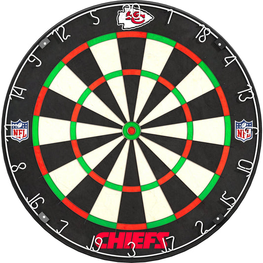 NFL - Professional Dartboard - Official Licensed - Kansas City Chiefs