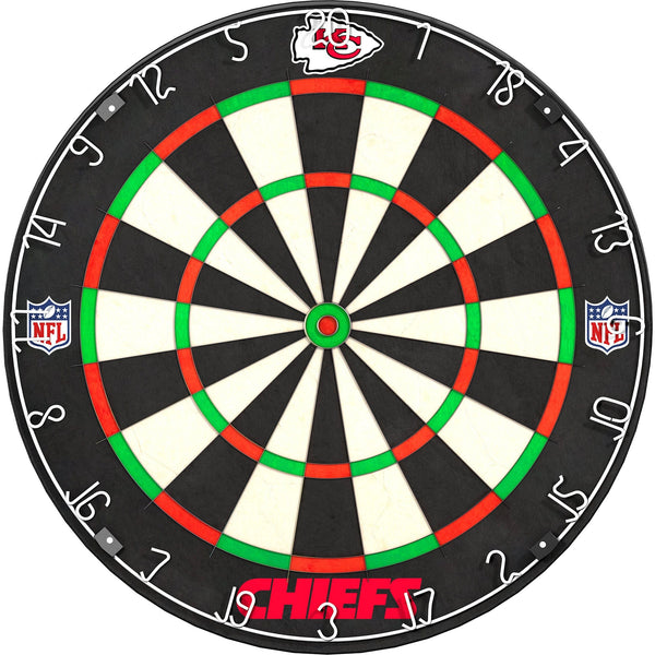 NFL - Professional Dartboard - Official Licensed - Kansas City Chiefs
